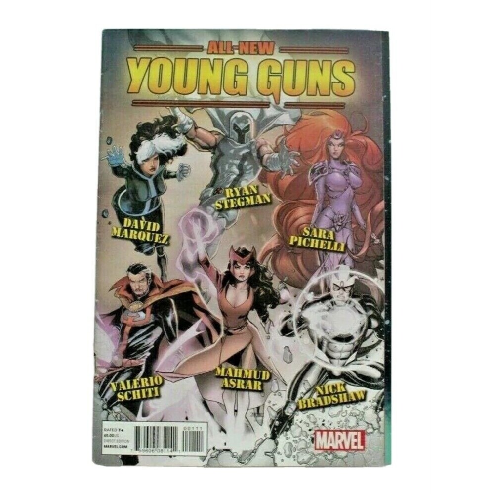 Young Guns 2014 Sampler Marvel Comic Marquez Stegman Pichelli Bradshaw Asrar